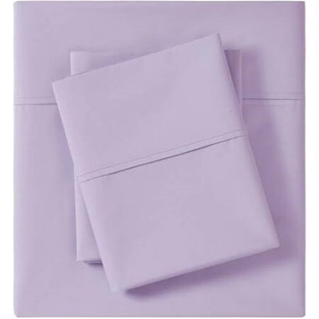 Madison Park King Size Cotton Sheet Set, Purple MP20-5397